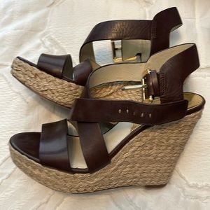 Michael Kors Wedge Sandals 7